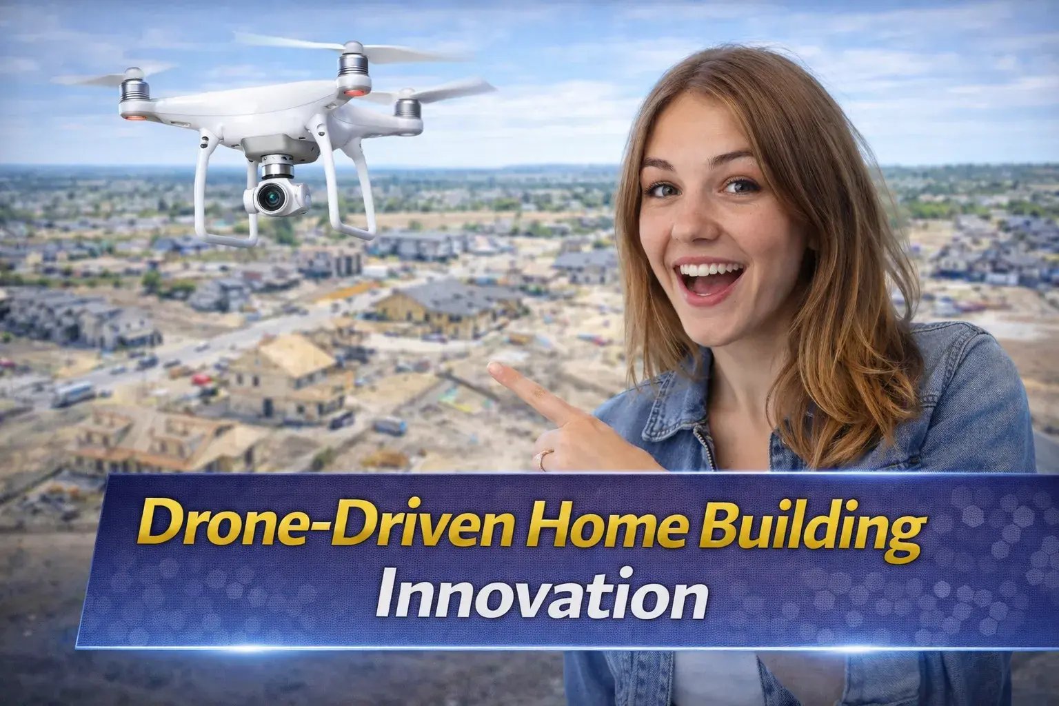 Drone-Driven Home Building Innovation