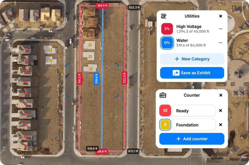 Earthwork, Utility, and Material Tracking