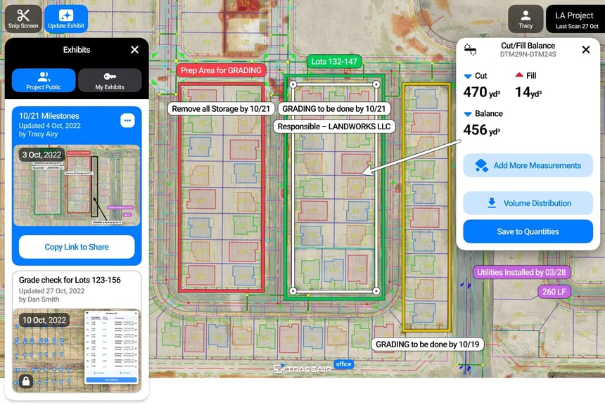 Enable Visual Planning with TraceAir
