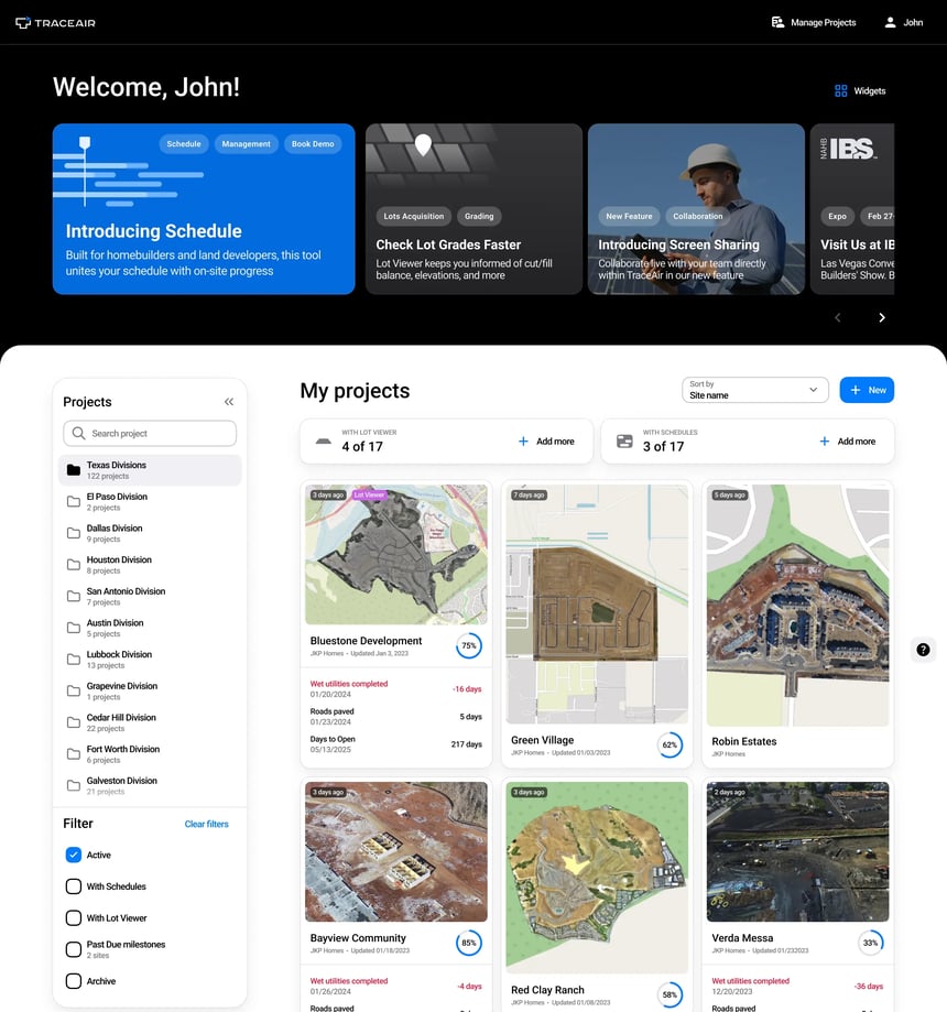 Unique Project Oversight for Executives with TraceAir