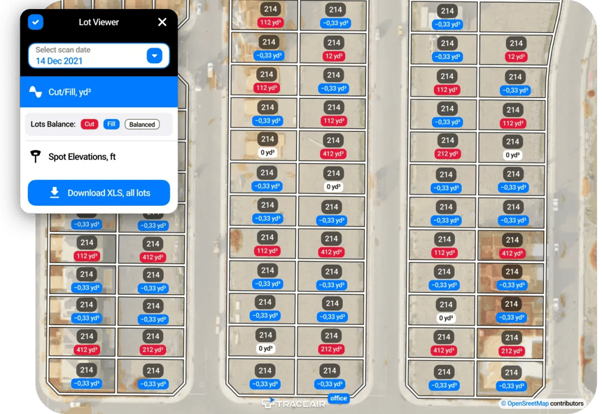 Updates to TraceAir Lot Viewer
