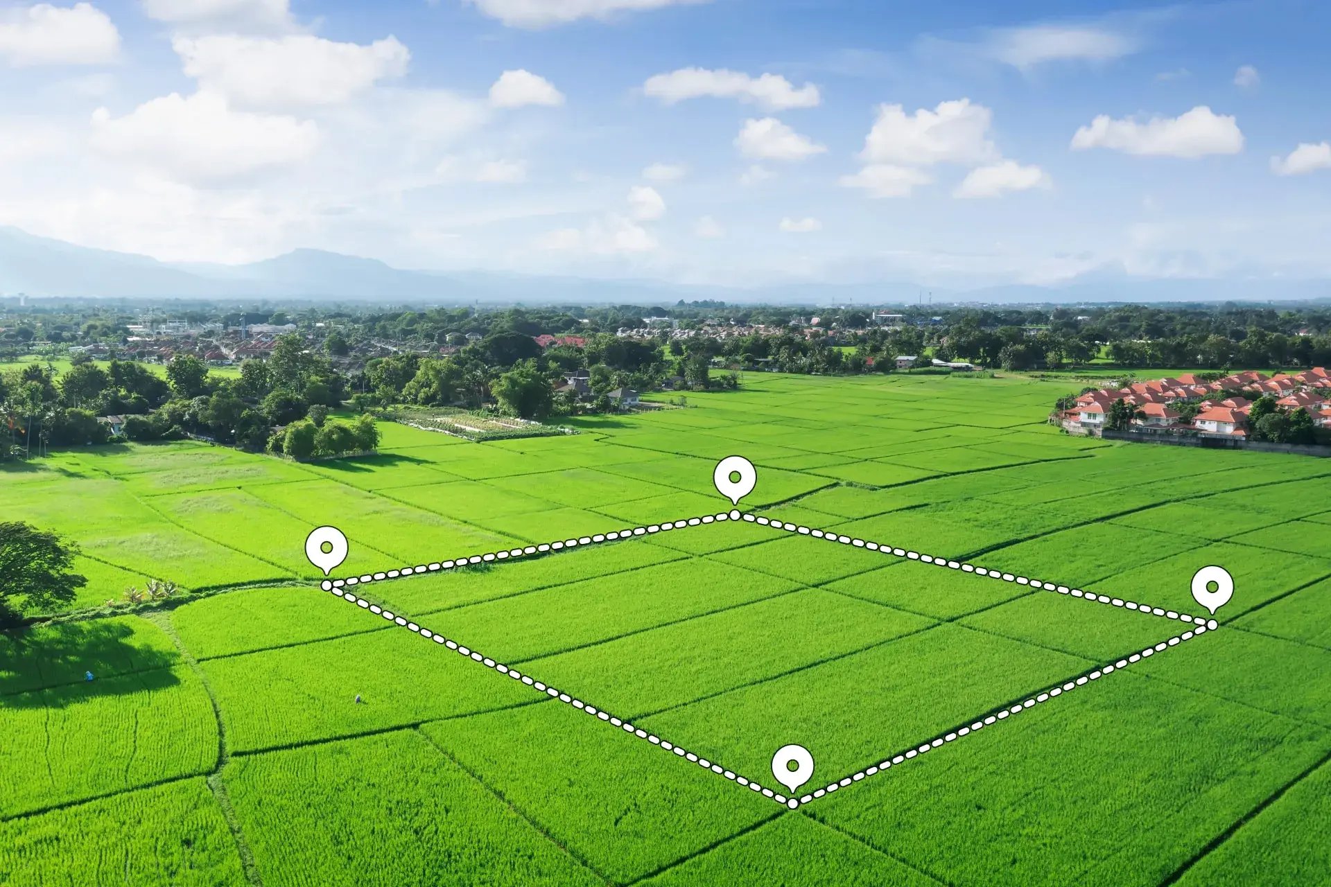 Using TraceAir for Land Acquisition