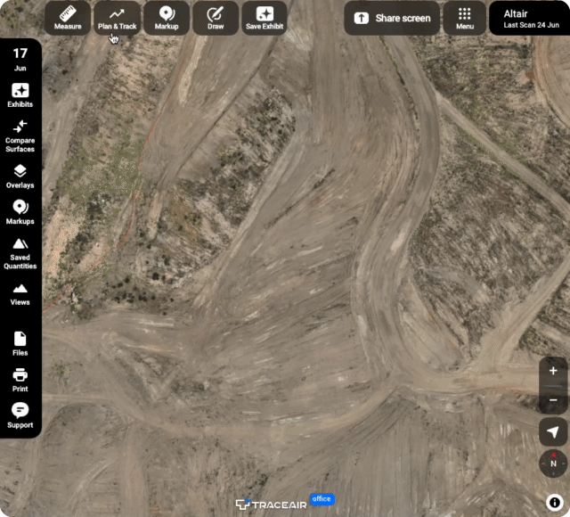 Brookfield Residential site monitored with TraceAir LiDAR technology