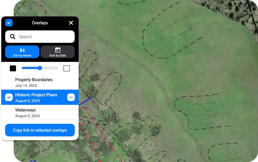 Overlays in TraceAir