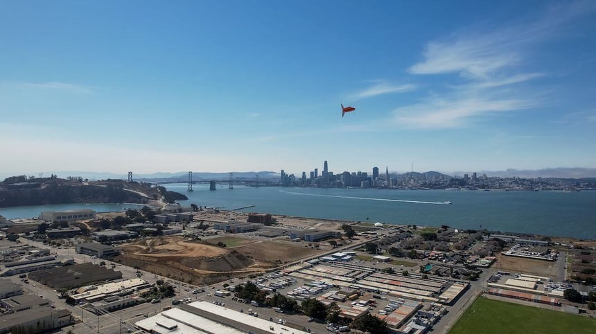 WingtraOne Gen II drone used for high-quality aerial mapping with TraceAir demo 2