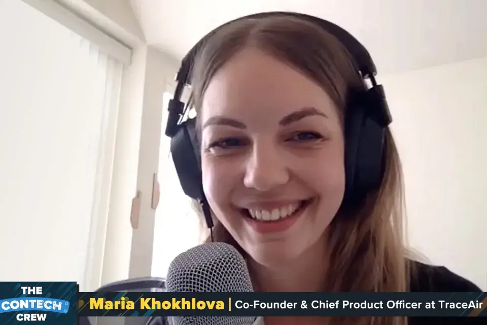 TraceAir's Maria Khokhlova Featured on The ConTech Crew Podcast