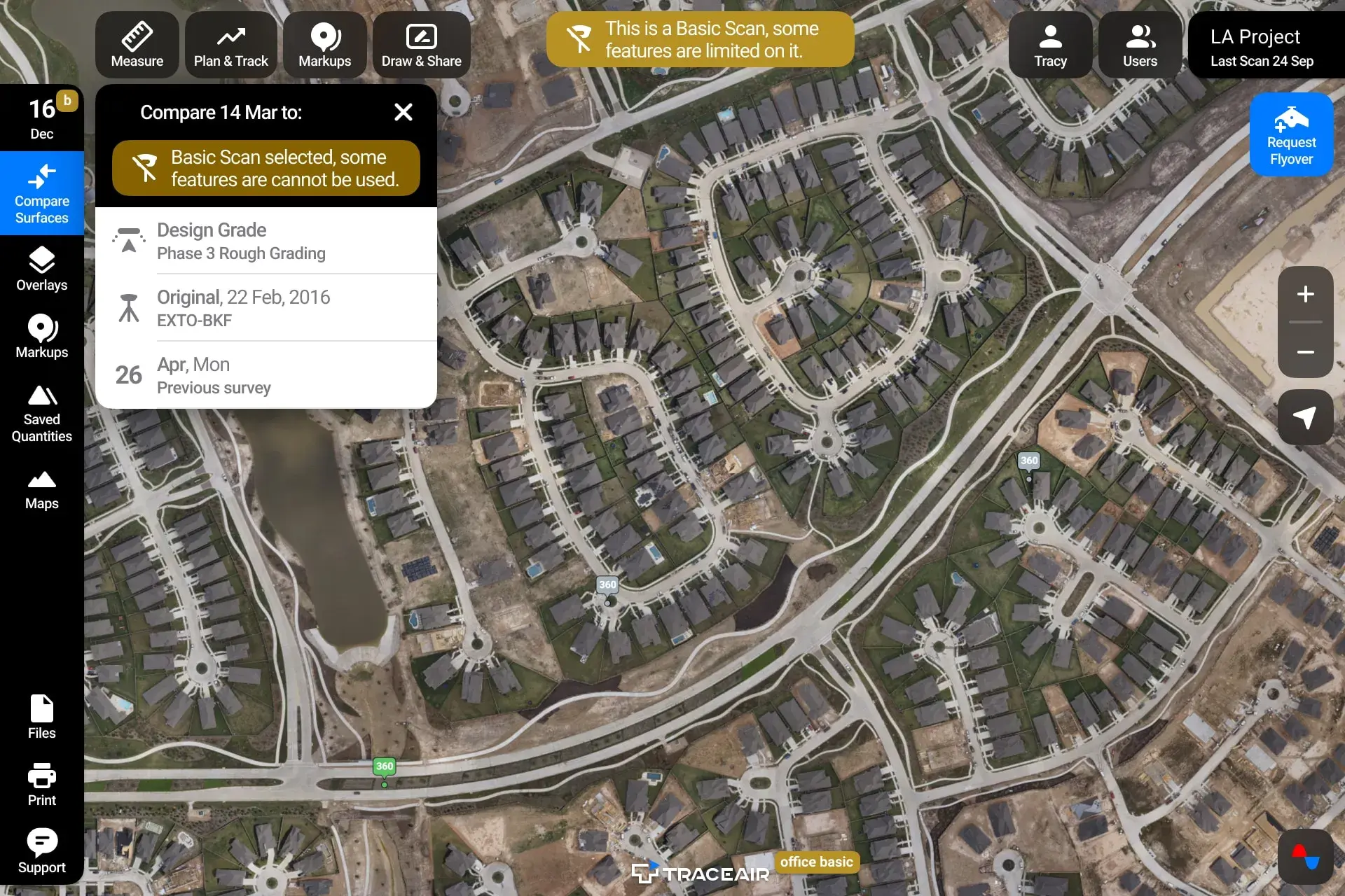 Understanding Basic vs. Advanced Scans in TraceAir's Platform